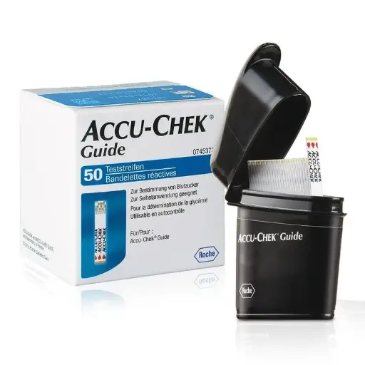 [7453701016] Bandelettes réactives Accu-Chek Guide - 10 pces.
