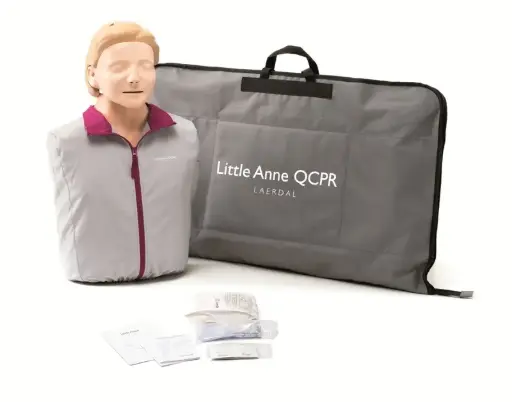 [LA 123-01050] Mannequin Little Anne QCPR peau claire - Laerdal