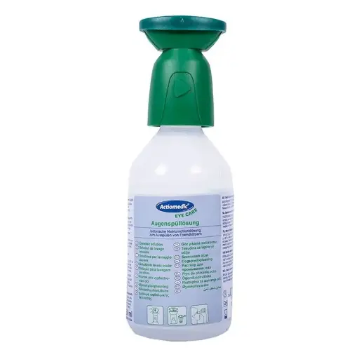 [999.931.02500] Bouteille de rinçage oculaire NaCl, 250 ml