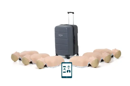 [LA 135-01350] Laerdal Little Anne QCPR Peau Claire (6 Pcs.) 2023