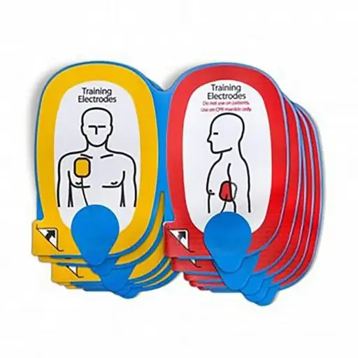 [11250-000015] Electrodes de formation Lifepak CR-T, 5 paires, sans emballage