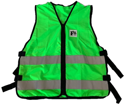 [772_EVAC/S.P_VERT] Gilet d'évacuation vert sans poches