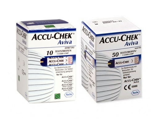 [06453970054] Bandelettes à glycémie Accu-Check® 50 pièces