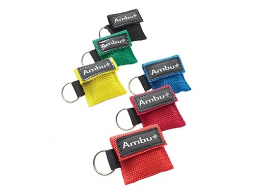 [248206103] Masque de poche porte-clés Ambu Lifekey bleu