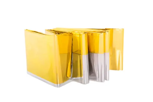 [HD01-GS160] Couverture de survie or/argent - 160 x 210 cm