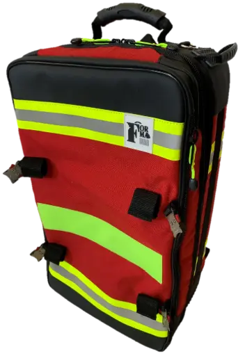 [772102] Sac de sauvetage AmbuPro M Cordura light rouge