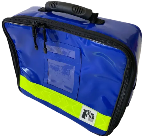 [F-0011] Sac urgences chimiques vide FormaMed, bleu