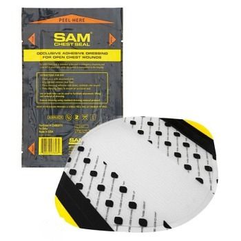 [CS201-EN] Pansement occlusif SAM Chest Seal sans valve