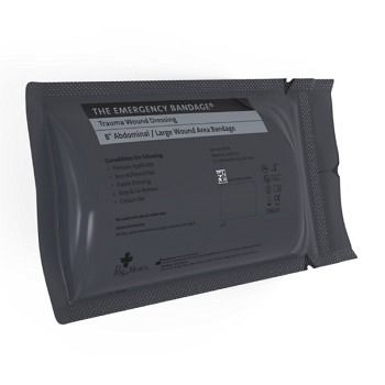 [FCP09] Pansement compressif israélien militaire, olive, abdominal 20 cm