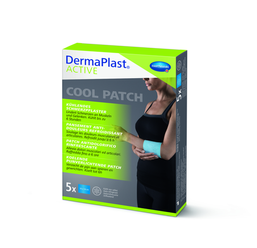 [522014] DermaPlast® ACTIVE Cool Patch Pansement Anti-Douleurs Refroidissant  10 x 14 cm