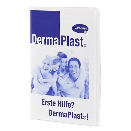 [831510] DermaPlast® Etui Pansements Plastique 16 pansements en div. tailles