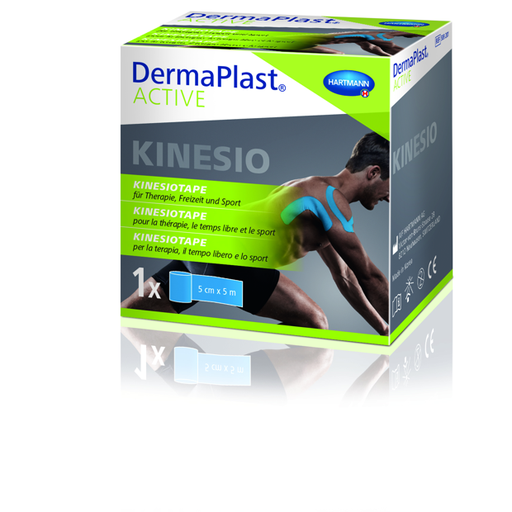 [589201] DermaPlast® ACTIVE Kinesiotape bleu 5 cm x 5 m