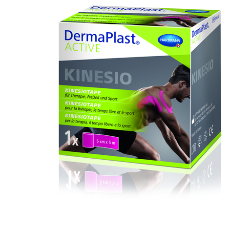 [589202] DermaPlast® ACTIVE Kinesiotape rose 5 cm x 5 m