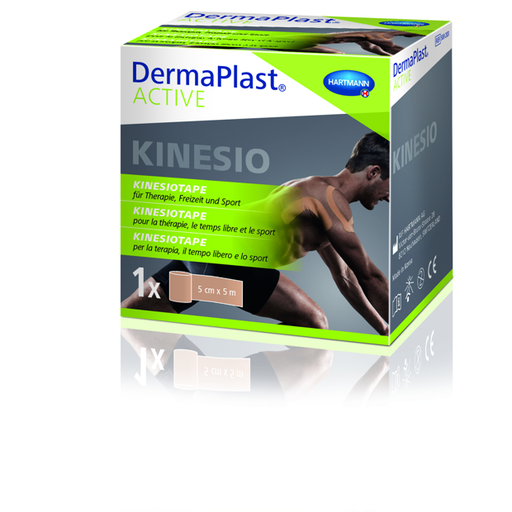 [589203] DermaPlast® ACTIVE Kinesiotape beige 5 cm x 5 m