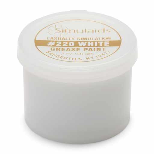 [220] Pot de maquillage blanc, 56gr