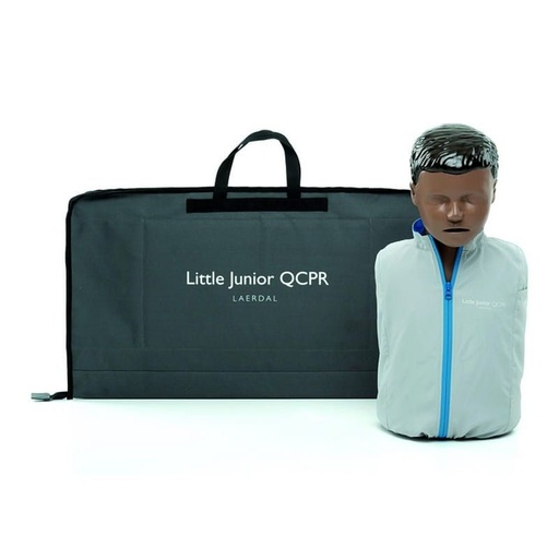 [LA 128-03050] Mannequin de réanimation enfants Little Junior QCPR, basané
