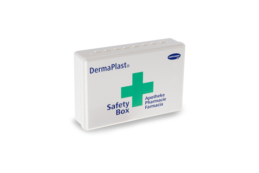 [805240] DermaPlast® Safety-Box Set de premiers secours, 21 x 14 x 5,5 cm