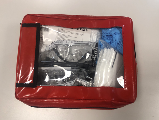 [KIT-5P-D] KIT protection personnel pour 5 personnes - Pochette PVC