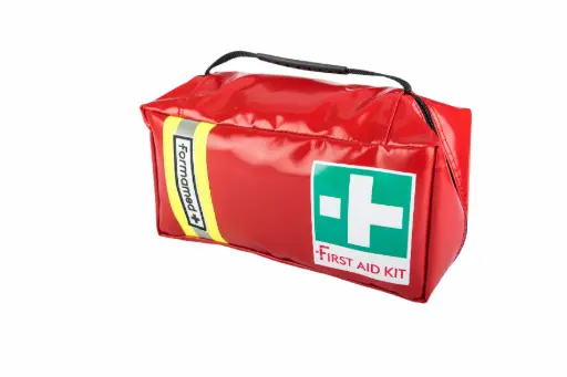 [772091] Trousse Primura rouge vide