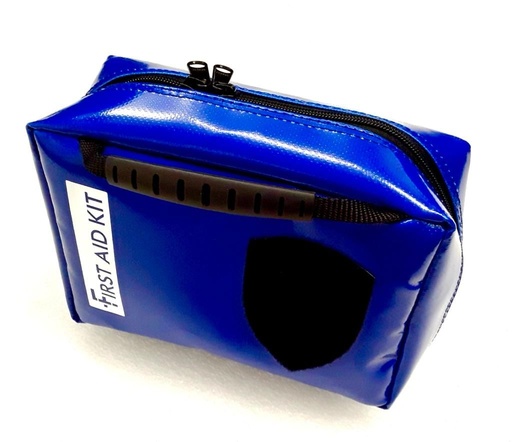 [FIRST-PVC-B-VIDE] First Aid Kit BLEU avec velcro