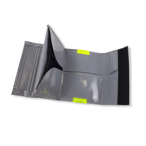[PM/GRIS] Porte-monnaie PVC gris