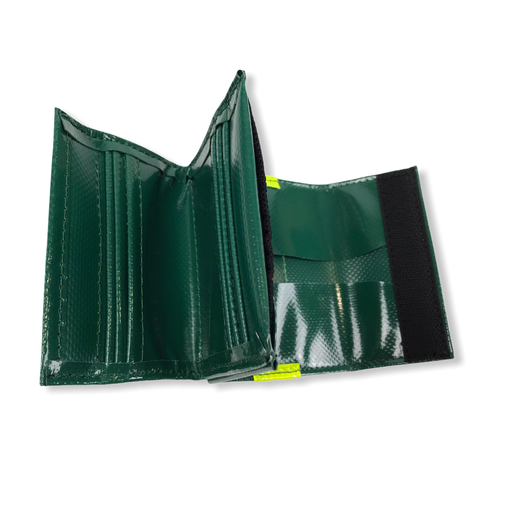 [772424/VERT] Porte-monnaie PVC vert foncé