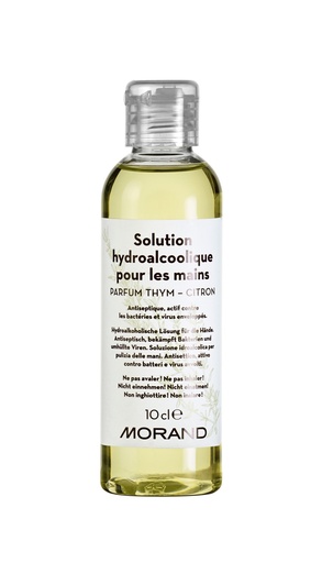 [7610173824452] MORAND  Solution Hydro-alcoolique 10cl. thym - citron 80%vol.