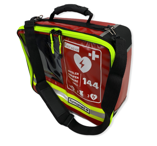 [772319] Sac Compak PVC AED rouge 2020