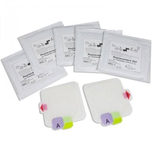 [8900-0803-Box] Gel de remplacement CPR-D padz pour l'article 8900-0804 - 5 pièces