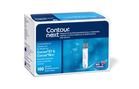 [84191451] CONTOUR® NEXT senseurs 100 pcs