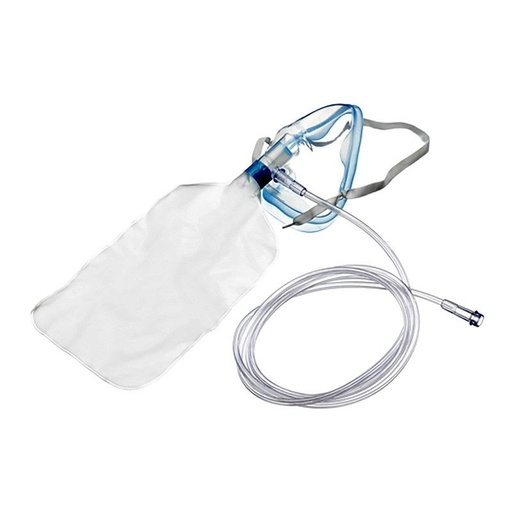 [MP01920] Masque d'oxygène à usage unique avec reservoir, taille M/L