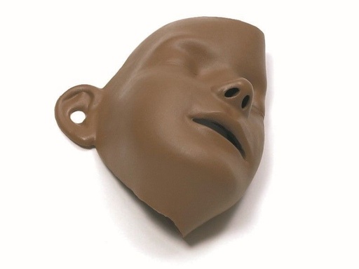 [LA 183015] Masques faciaux à peau foncée Laerdal Resusci Junior - 6 pièces