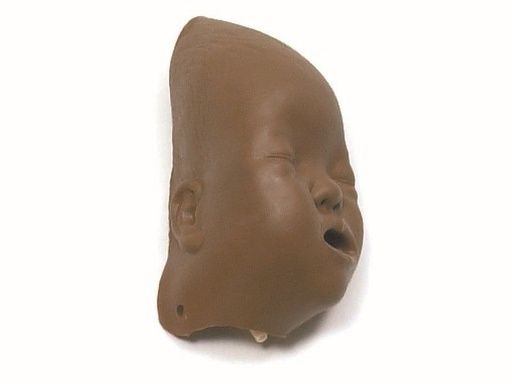 [LA 130-10550] Masques faciaux à peau foncée Laerdal Baby Anne - 6 pièces