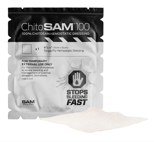 [CT101-A-EN] Compresse hémostatique ChitoSAM 10 x 10 cm