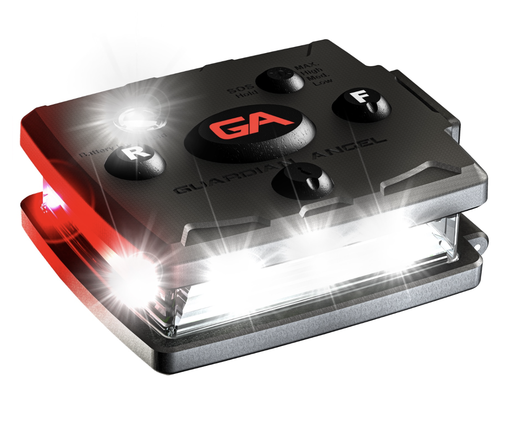 [MCR-W/R] MCR-W/R: Micro-lampe LED portative de sécurité (blanc/rouge)
