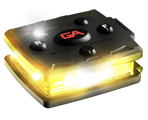 [MCR-Y/Y] MCR-Y/Y: Micro-lampe LED portative de sécurité (jaune ambré/jaune ambré)