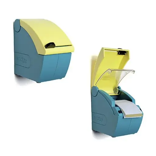 [012205BL] Distributeur de pansements Snögg Soft Next rempli avec Snögg bleu