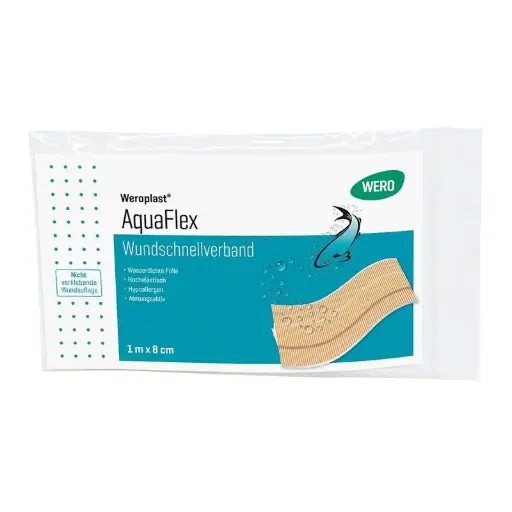 [170261] Pansement rapide Weroplast® AquaFlex, 1 m x 8 cm