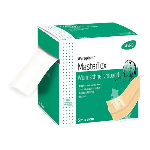 [150269] Pansement rapide Weroplast® MasterTex, 5 m x 8 cm
