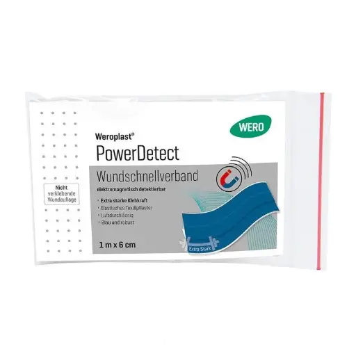 [180707] Pansement rapide Weroplast® PowerDetect, 1 m x 6 cm