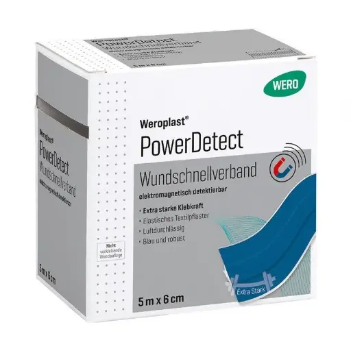 [180705] Pansement rapide Weroplast® PowerDetect, 5 m x 6 cm