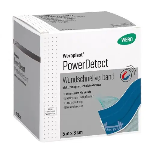 [180706] Pansement rapide Weroplast® PowerDetect, 5 m x 8 cm