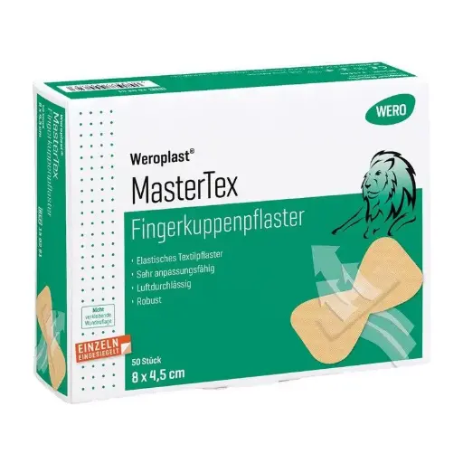 [150261] Pansement pour extrémités de doigts Weroplast® MasterTex, 50 pces