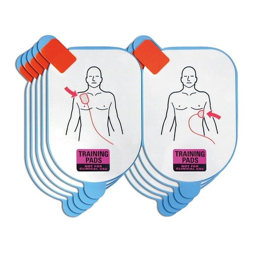 [DDP-105TR] Coussinets de rechange pour électrode de formation Defibtech Lifeline, adultes