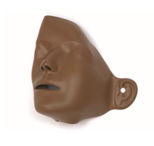 [LA310215] Masques faciaux à peau foncée Laerdal Little Anne - 6 pièces