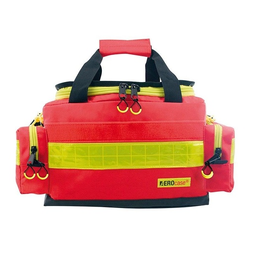 [HT01-RBM1-R] Sac de premiers secours AEROcase® Pro M, polyester rouge