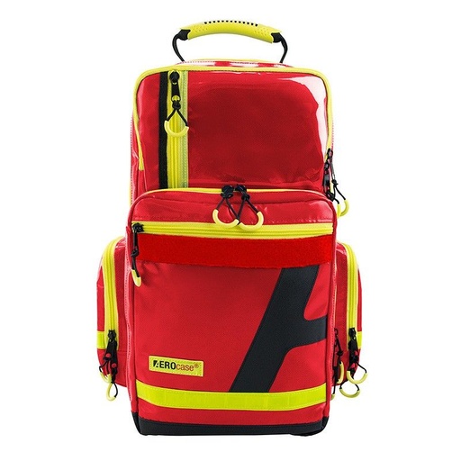[HT03-RPL1C-R] Sac à dos de premiers secours AEROcase® Pro L, PVC rouge