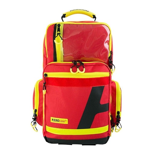 [HT01-RPL1C-R] Sac à dos de premiers secours AEROcase® Pro L, polyester rouge