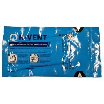 [70.10.473] Pansement occlusif Safeguard H-VENT Chest Seal Single Pack