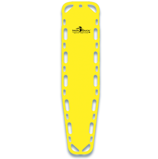 [35775P] Planche de sauvetage Iron Duck modèle UltraVue, Avec pins, JAUNE